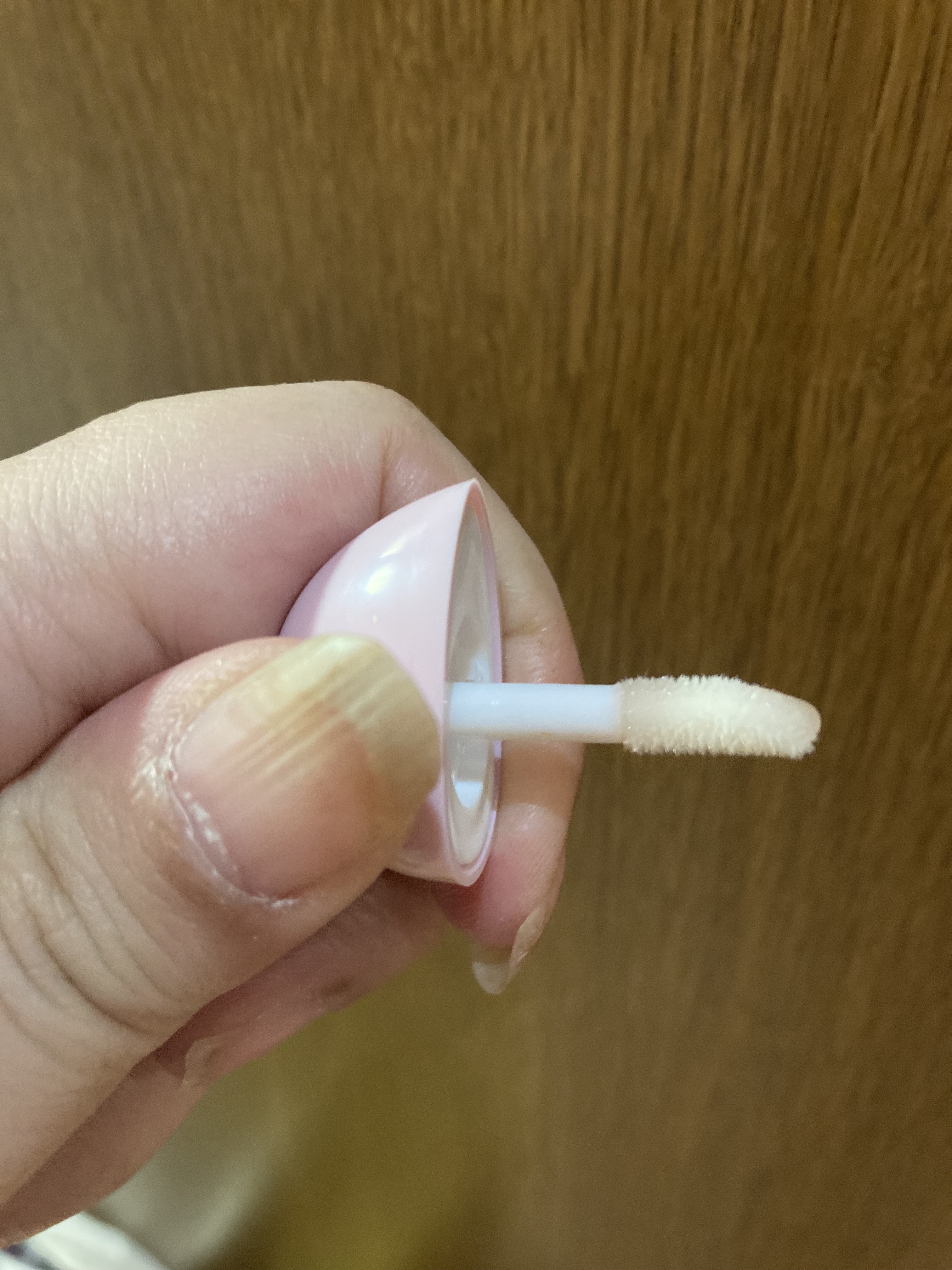 アイデイト リップケアオイル 01 クリアラメ/IDATE/リップグロスを使ったクチコミ（3枚目）