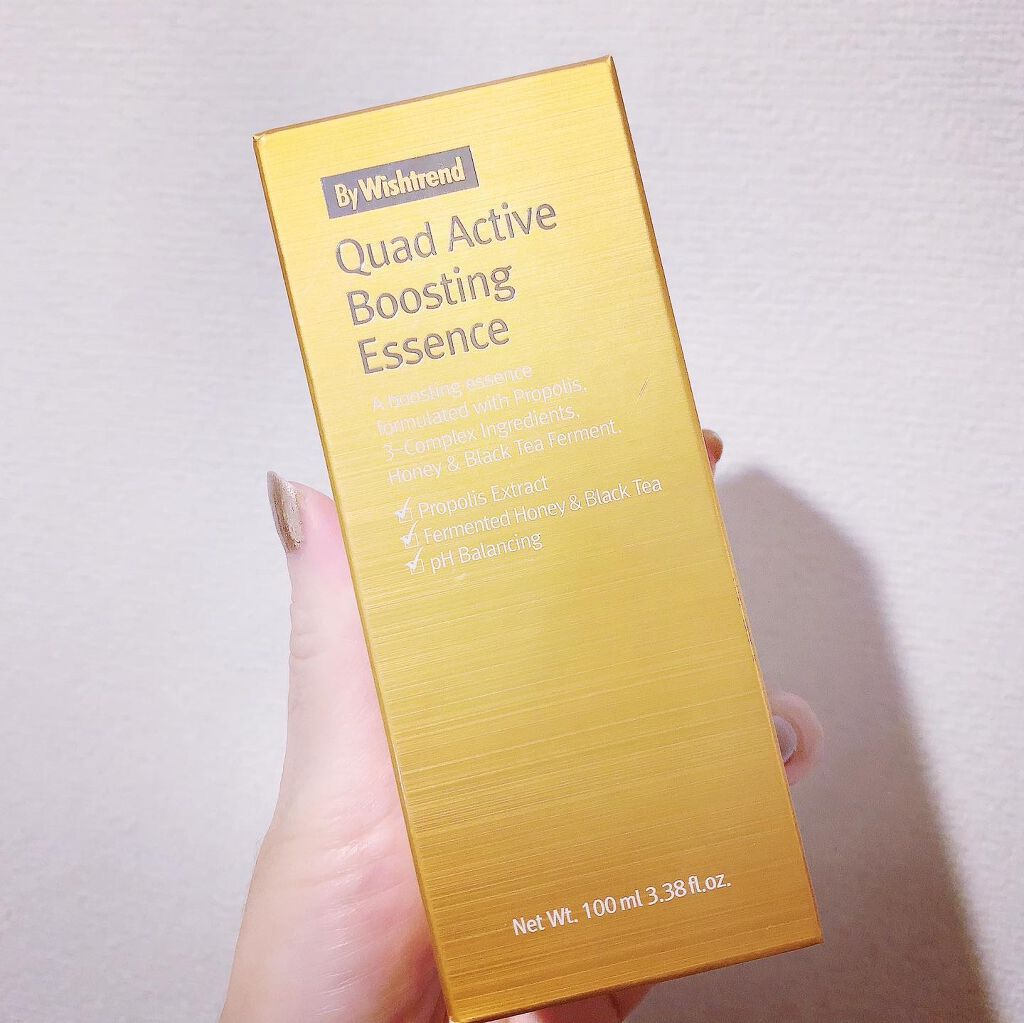 クアッドアクティブブースティングエッセンス/By Wishtrend/美容液を使ったクチコミ(3枚目)