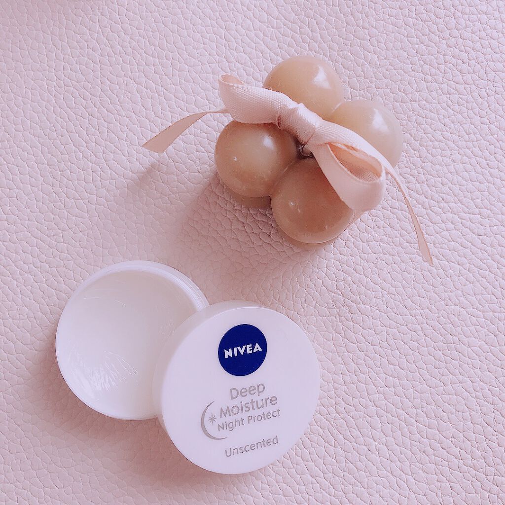 ディープモイスチャーナイトプロテクト　無香料/ニベア/リップマスクを使ったクチコミ（2枚目）