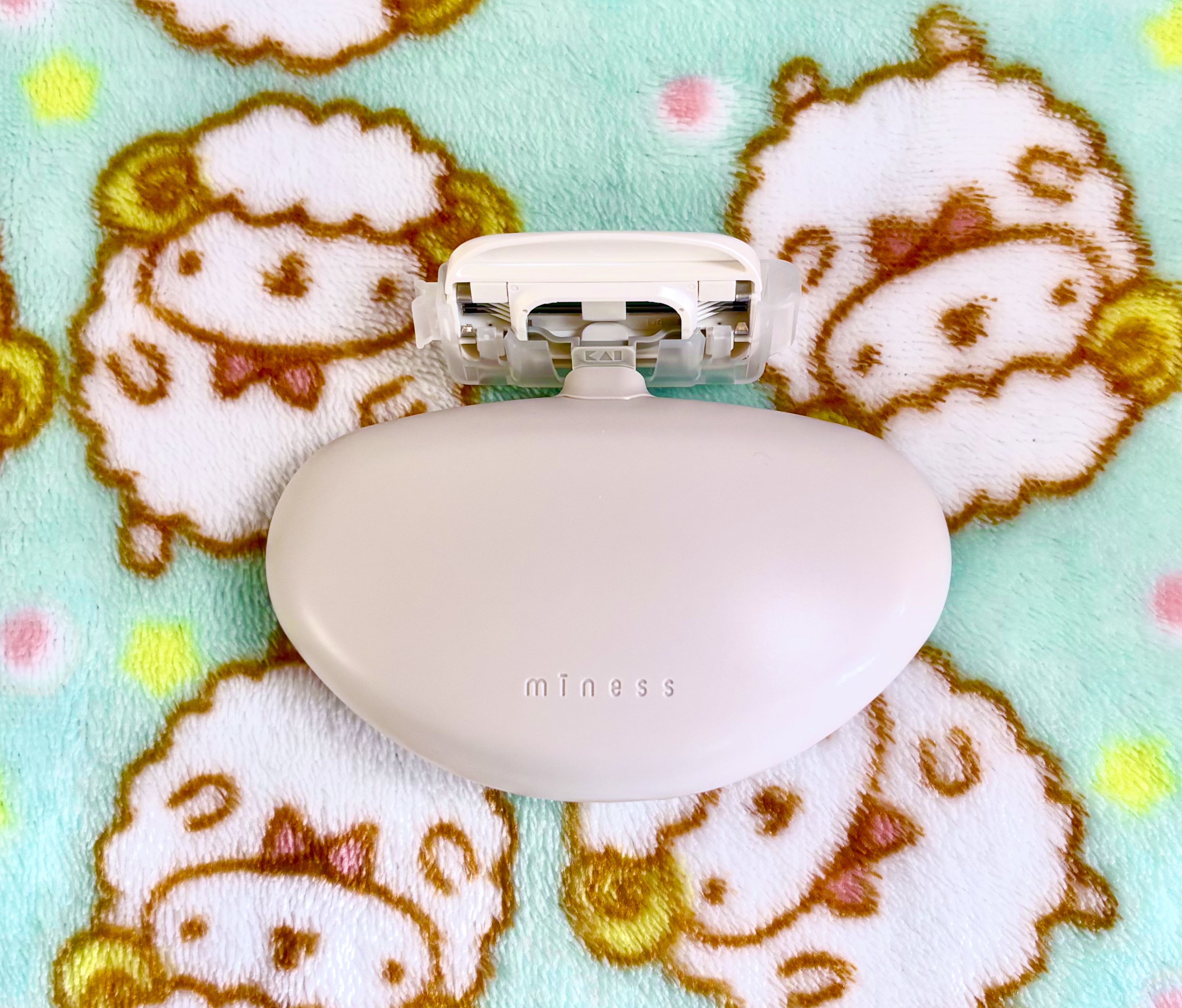 miness うで・あし用カミソリ/貝印/シェーバーを使ったクチコミ（3枚目）