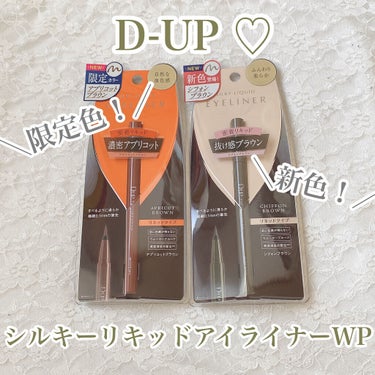 シルキーリキッドアイライナーWP/D-UP/リキッドアイライナーを使ったクチコミ（1枚目）