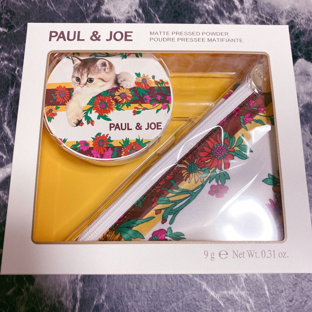 マット プレストパウダー/PAUL & JOE BEAUTE/プレストパウダーを使ったクチコミ（1枚目）