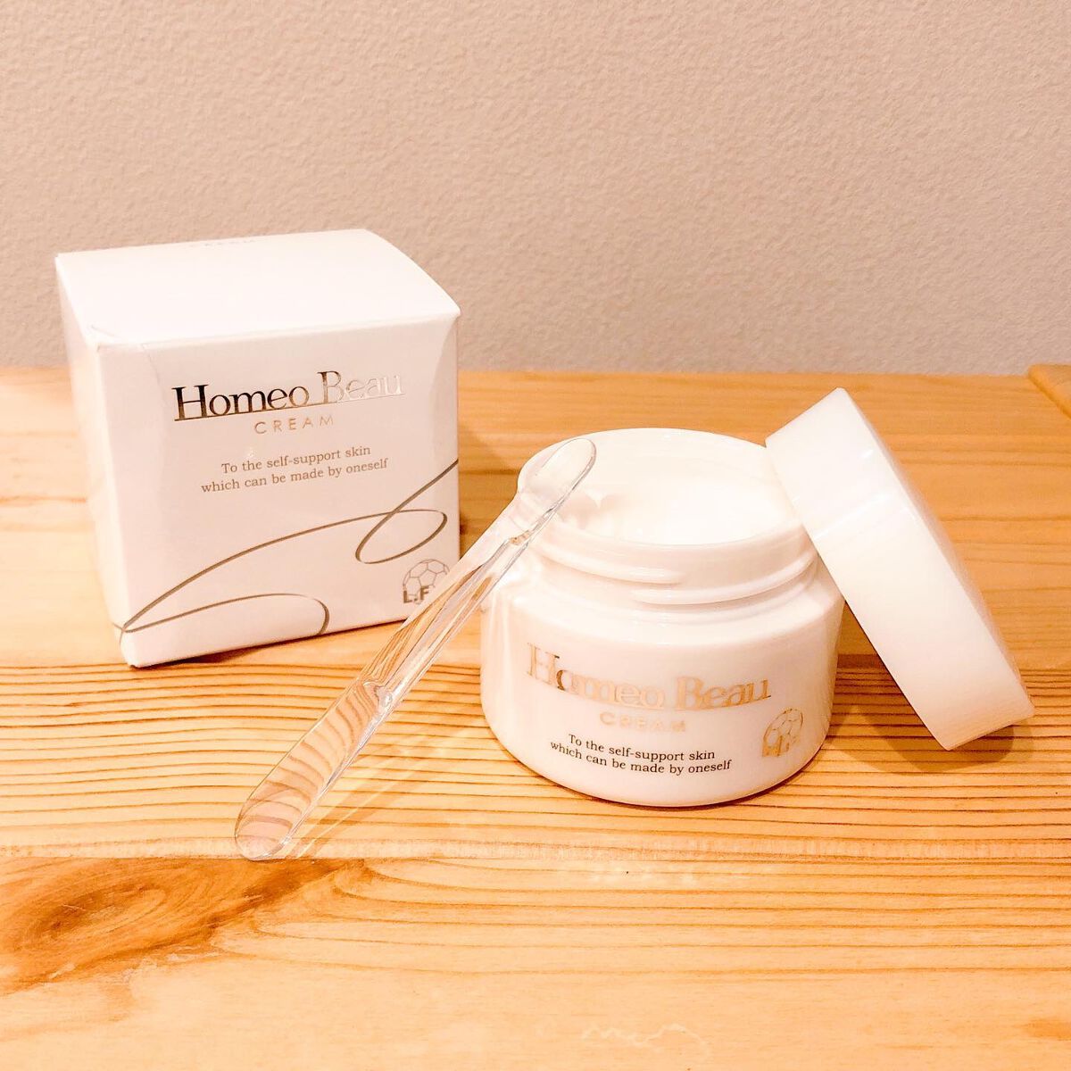 クリーム/Homeo Beau/フェイスクリームを使ったクチコミ（1枚目）