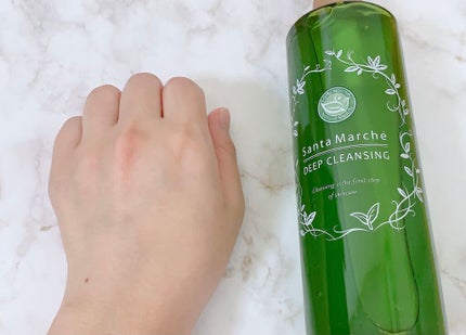 薬用ディープクレンジング/サンタマルシェ/クレンジングジェルを使ったクチコミ(6枚目)