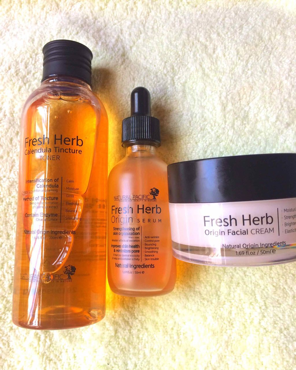 ヨックセラム セット/ナチュラルパシフィック/化粧水を使ったクチコミ(1枚目)