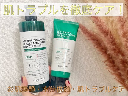 AHA·BHA·PHA 30デイズミラクルアクネボディクレンザー/SOME BY MI/ボディソープを使ったクチコミ(1枚目)