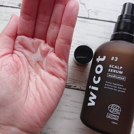 薬用スカルプセラム/wicot/頭皮ローションを使ったクチコミ(1枚目)