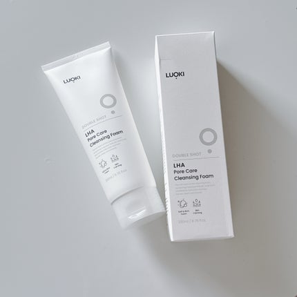 ダブルショットLHA毛穴ケアクレンジングフォーム /LUOKI/クレンジングクリームを使ったクチコミ(1枚目)