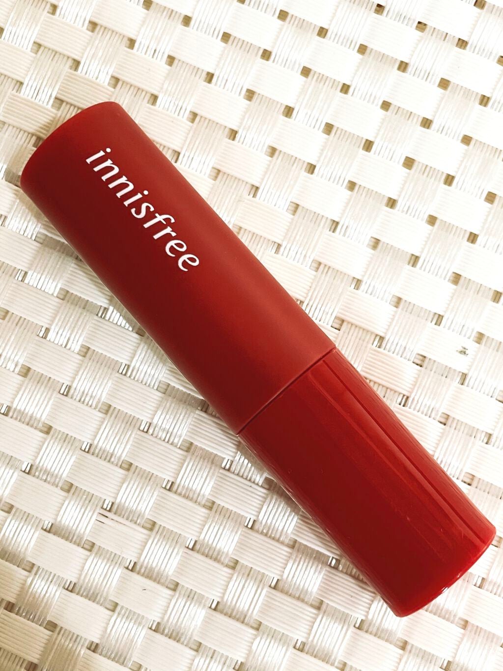 ビビッドコットン インクティント ブラー/innisfree/口紅を使ったクチコミ(1枚目)