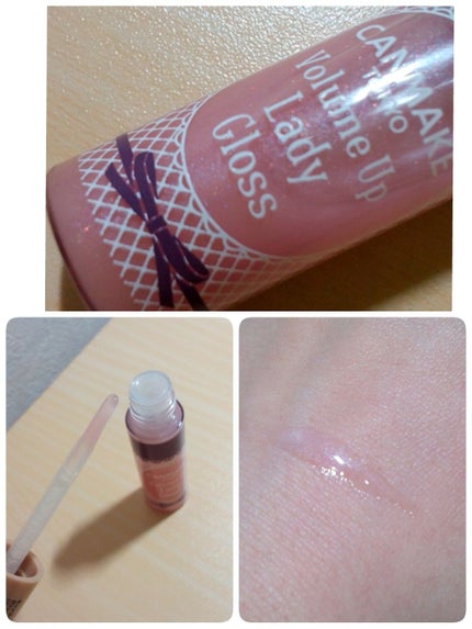 ボリュームアップレディグロス/キャンメイク/リップグロスを使ったクチコミ(2枚目)