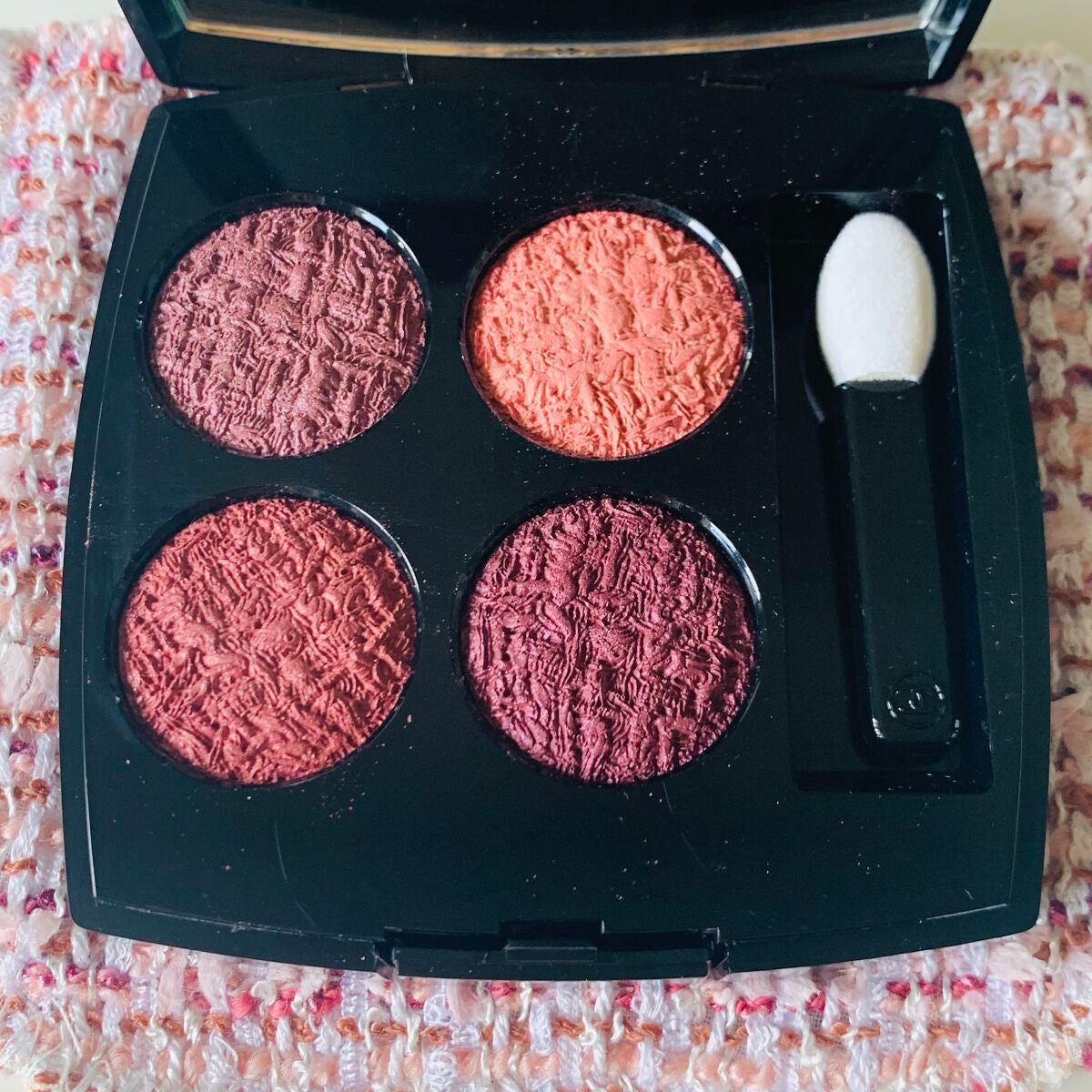 レ キャトル オンブル ツイード/CHANEL/アイシャドウパレットを使ったクチコミ(3枚目)