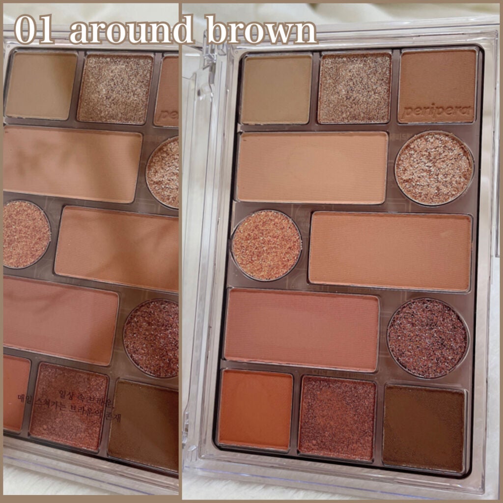 オールテイクムードテクニックパレット/PERIPERA/アイシャドウパレットを使ったクチコミ(3枚目)