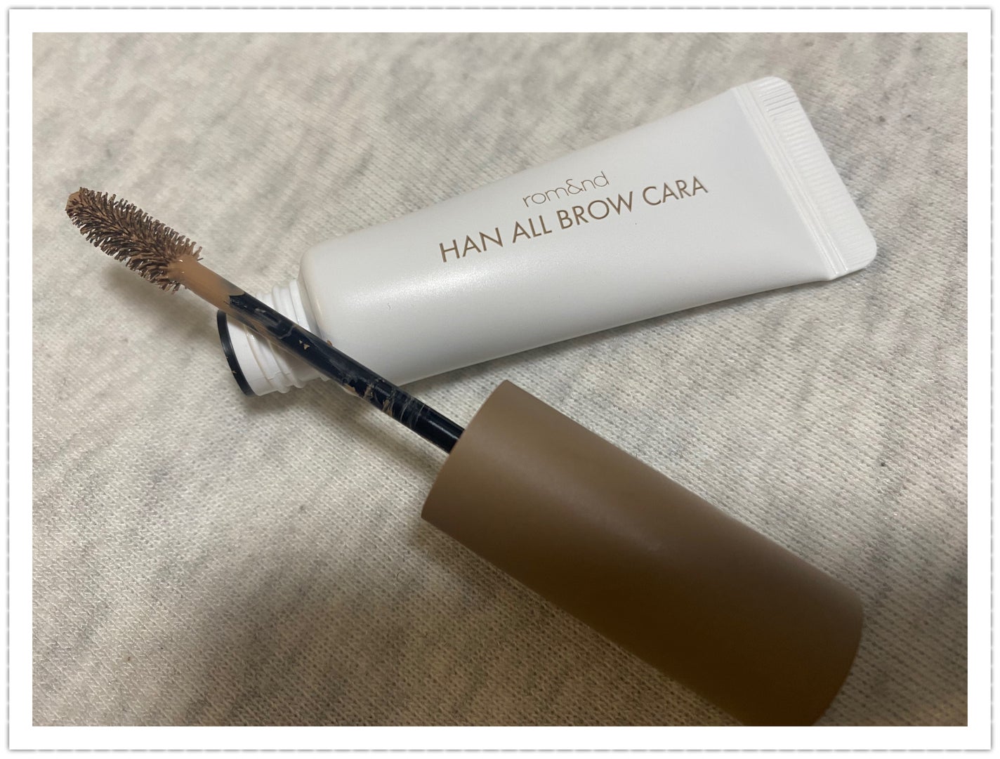 ハンオールブロウカラ/rom&nd/眉マスカラを使ったクチコミ(1枚目)