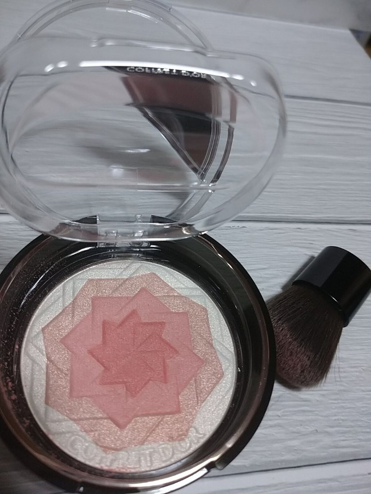 スマイルアップチークスＳ/コフレドール/パウダーチークを使ったクチコミ（2枚目）