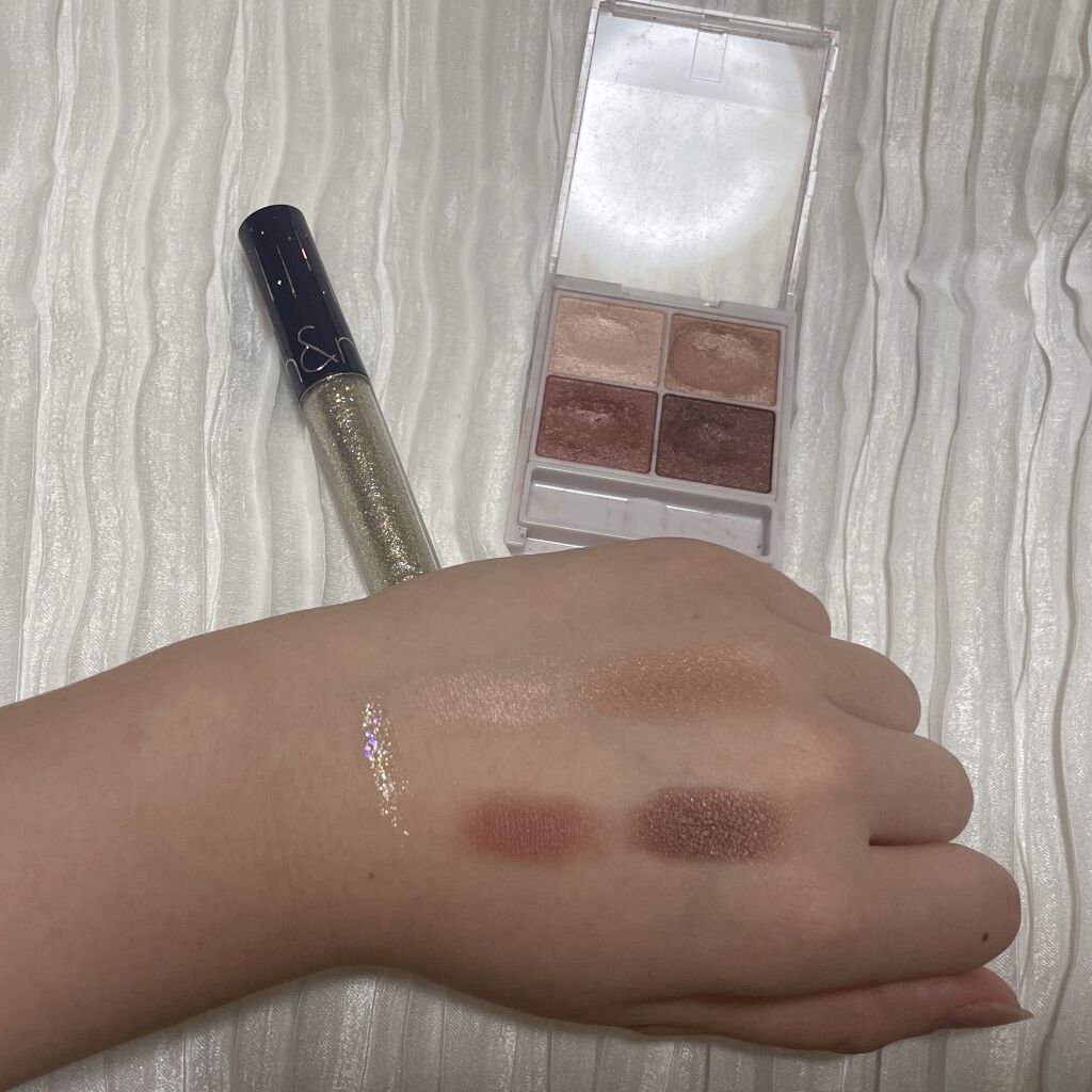 シルキースフレアイズ/キャンメイク/アイシャドウパレットを使ったクチコミ（3枚目）