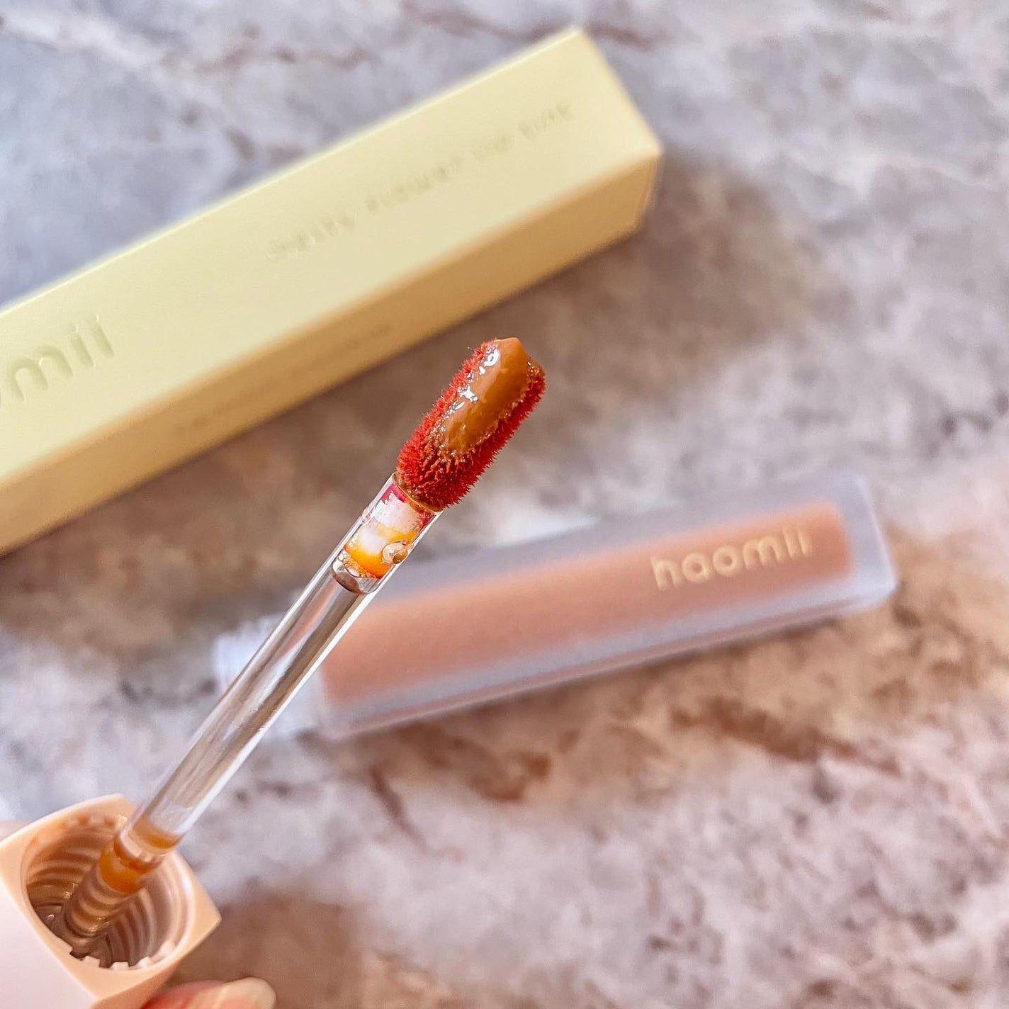 Melty flower lip tint/haomii/口紅を使ったクチコミ(3枚目)