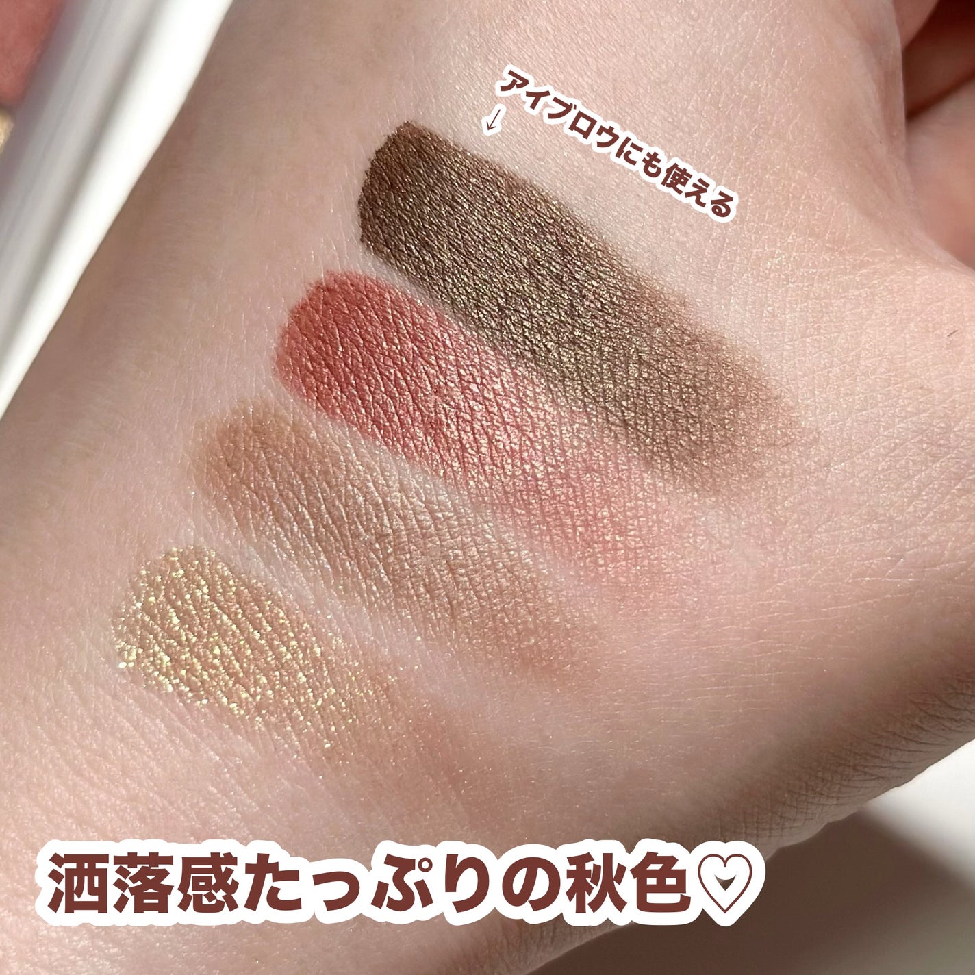 フェイスカラーパレット/チャコット・コスメティクス/アイシャドウパレットを使ったクチコミ(4枚目)