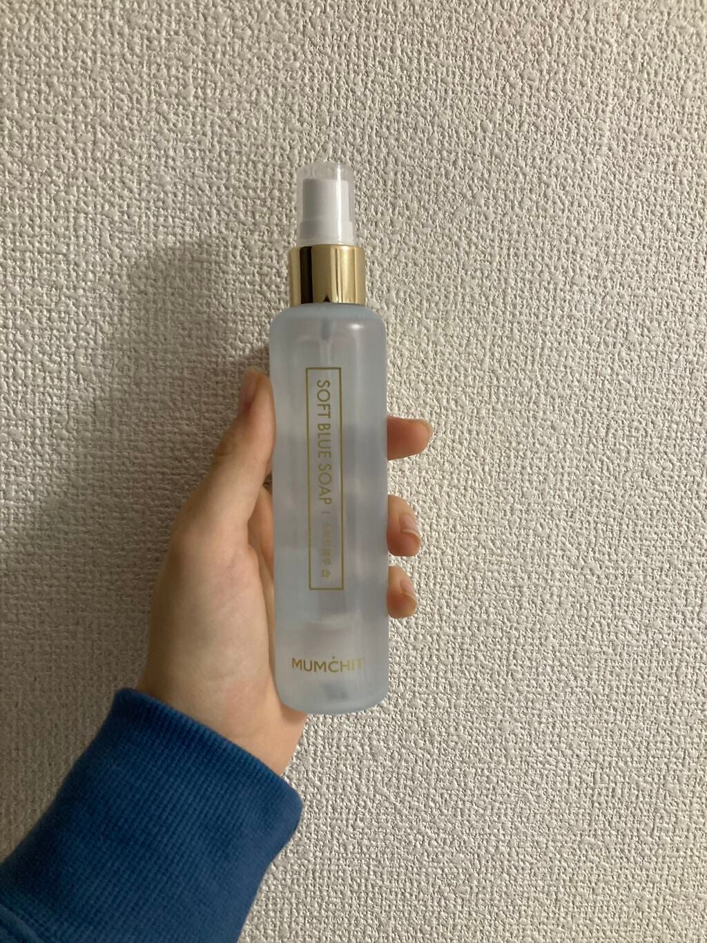 パフュームヘア&ボディミスト ソフトブルーソープ/MUMCHIT/香水(その他)を使ったクチコミ(1枚目)