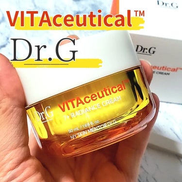 Dr.G
ビタシューティカル7+ラディアンスクリーム 

❤︎︎︎︎┈┈┈┈┈┈┈┈┈┈┈┈┈┈‪‪❤︎‬ 

ビタミンCやビタミンB3、ビタミンB5を配合したクリーム。
シミ・くすみのケアをして肌を明