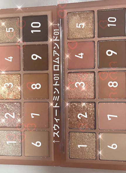 ベターザンパレット/rom&nd/アイシャドウパレットを使ったクチコミ(2枚目)