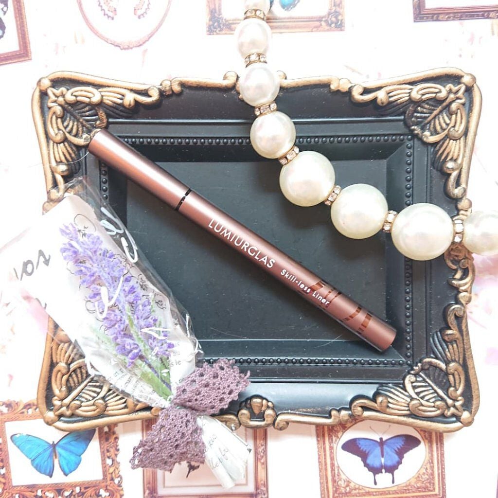 スキルレスライナー/LUMIURGLAS/リキッドアイライナーを使ったクチコミ(3枚目)