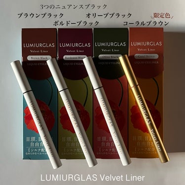 ベルベットライナー/LUMIURGLAS/リキッドアイライナーを使ったクチコミ（2枚目）