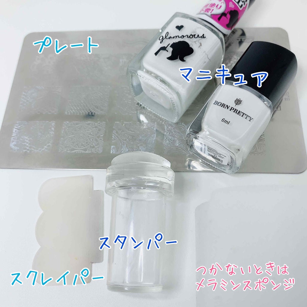 ネイルスタンプ/キャンドゥ/ネイル用品を使ったクチコミ(2枚目)