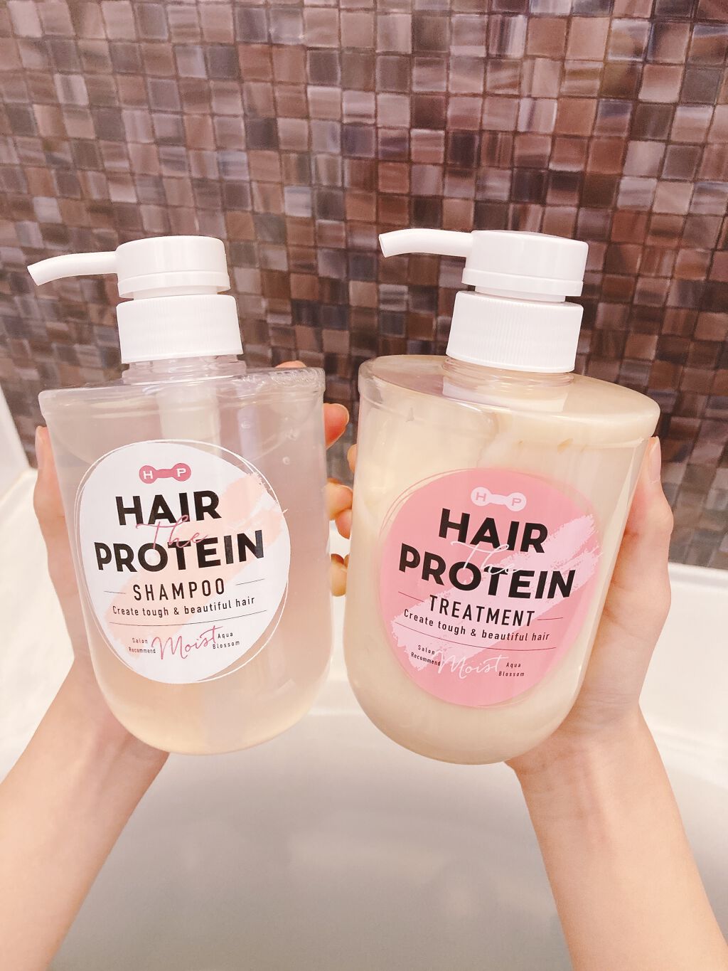 モイストシャンプー／ヘアトリートメント/ヘアザプロテイン/市販シャンプーを使ったクチコミ（1枚目）