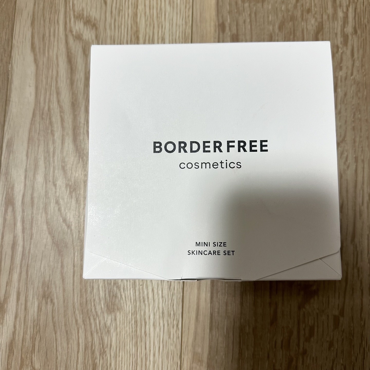 ミニサイズスキンケアセット/BORDER FREE cosmetics/トライアルキットを使ったクチコミ（1枚目）