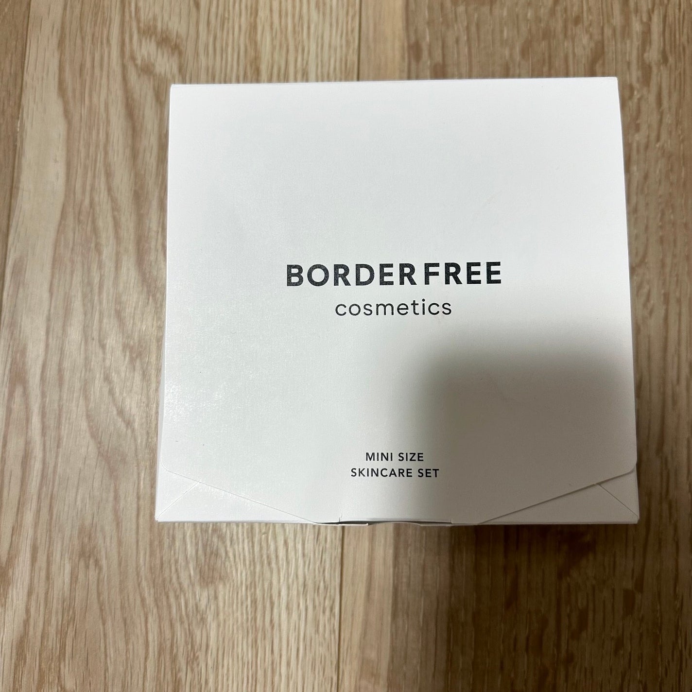 ミニサイズスキンケアセット/BORDER FREE cosmetics/トライアルキットを使ったクチコミ(1枚目)