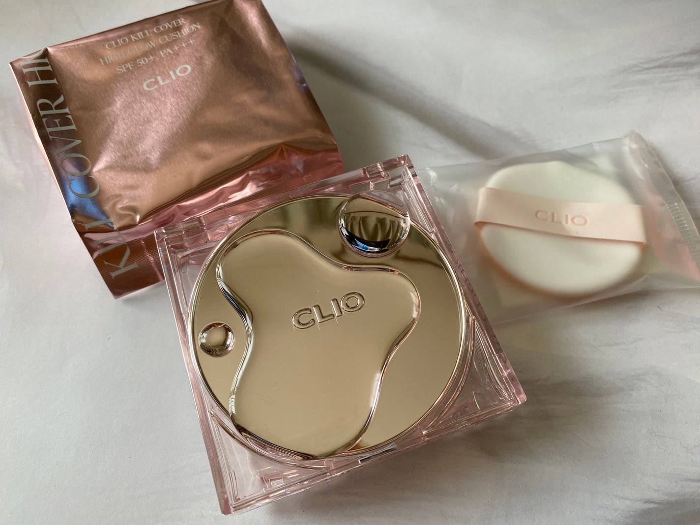 キル カバー ハイ グロウ クッション/CLIO/クッションファンデーションを使ったクチコミ(2枚目)