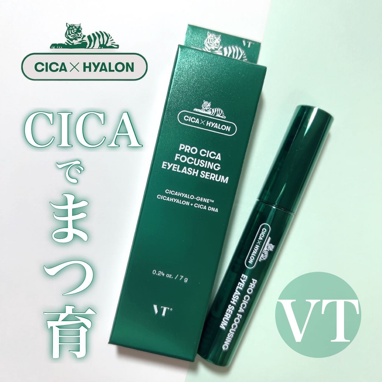 プロCICA フォーカシングアイラッシュセラム/VT/まつげ美容液を使ったクチコミ（1枚目）