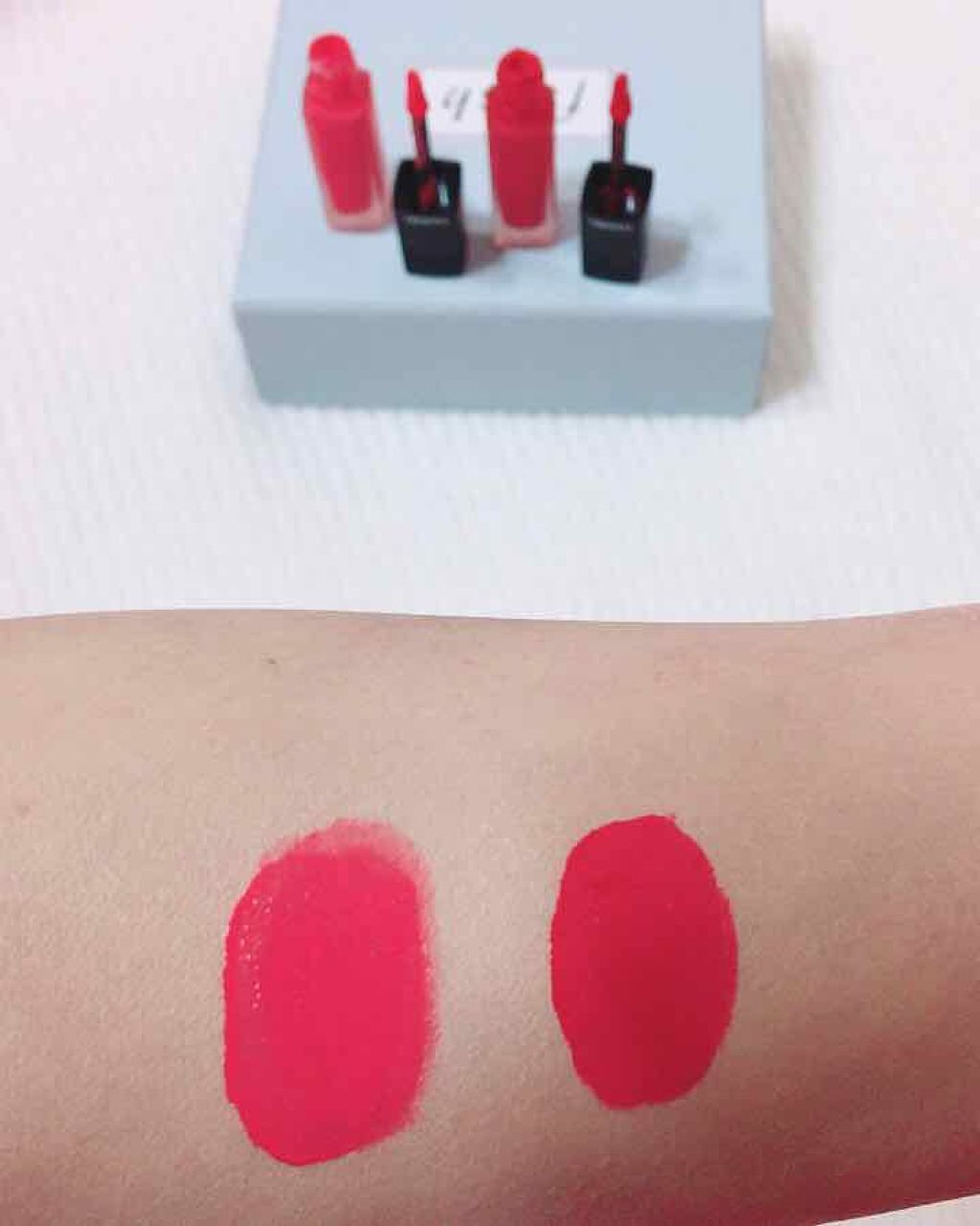 CHANEL ルージュ アリュール インクのクチコミ「シャネル
ルージュ アリュール インク

💄142 CREATIF ピンク
💄148 LIBE.....」（3枚目）