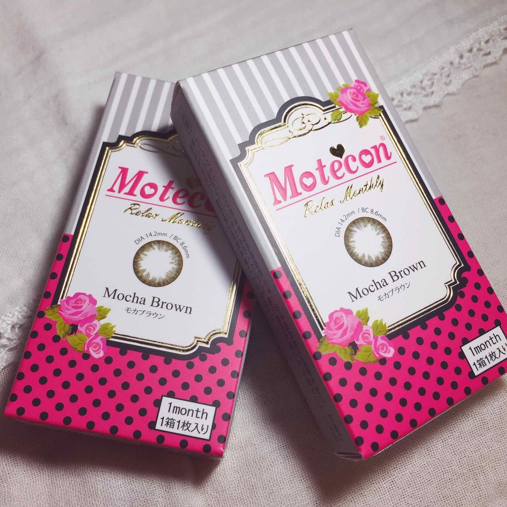 モテコン リラックス マンスリー/モテコン/1ヶ月(1MONTH)カラコンを使ったクチコミ(4枚目)