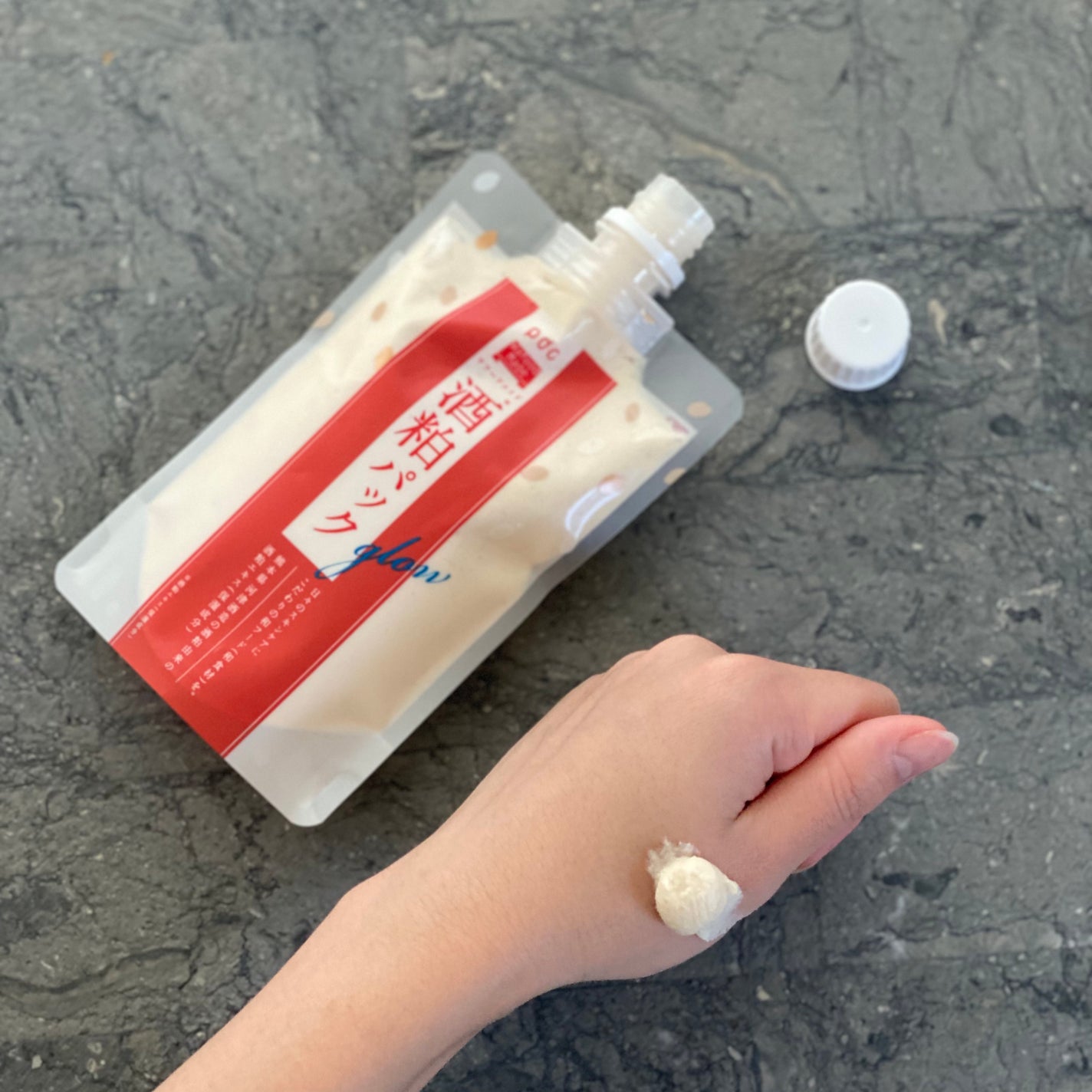 ワフードメイド 酒粕パック グロー/pdc/洗い流すパック・マスクを使ったクチコミ(2枚目)