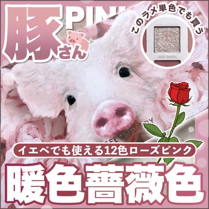 エクスプローラ12色 動物アイシャドウパレット ローズピンク エクスプローラ12色 動物アイシャドウパレット ローズピンク