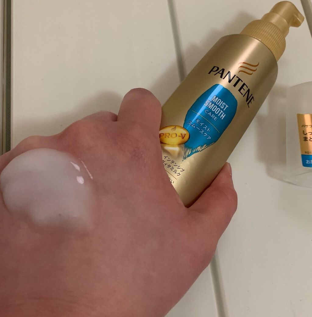 モイストスムースケア インテンシブ ヴィタミルク 洗い流さないトリートメント /パンテーン/ヘアミルクを使ったクチコミ（2枚目）