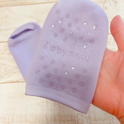ベビーフット 保湿密封ソックス/ベビーフット/レッグ・フットケアを使ったクチコミ(4枚目)