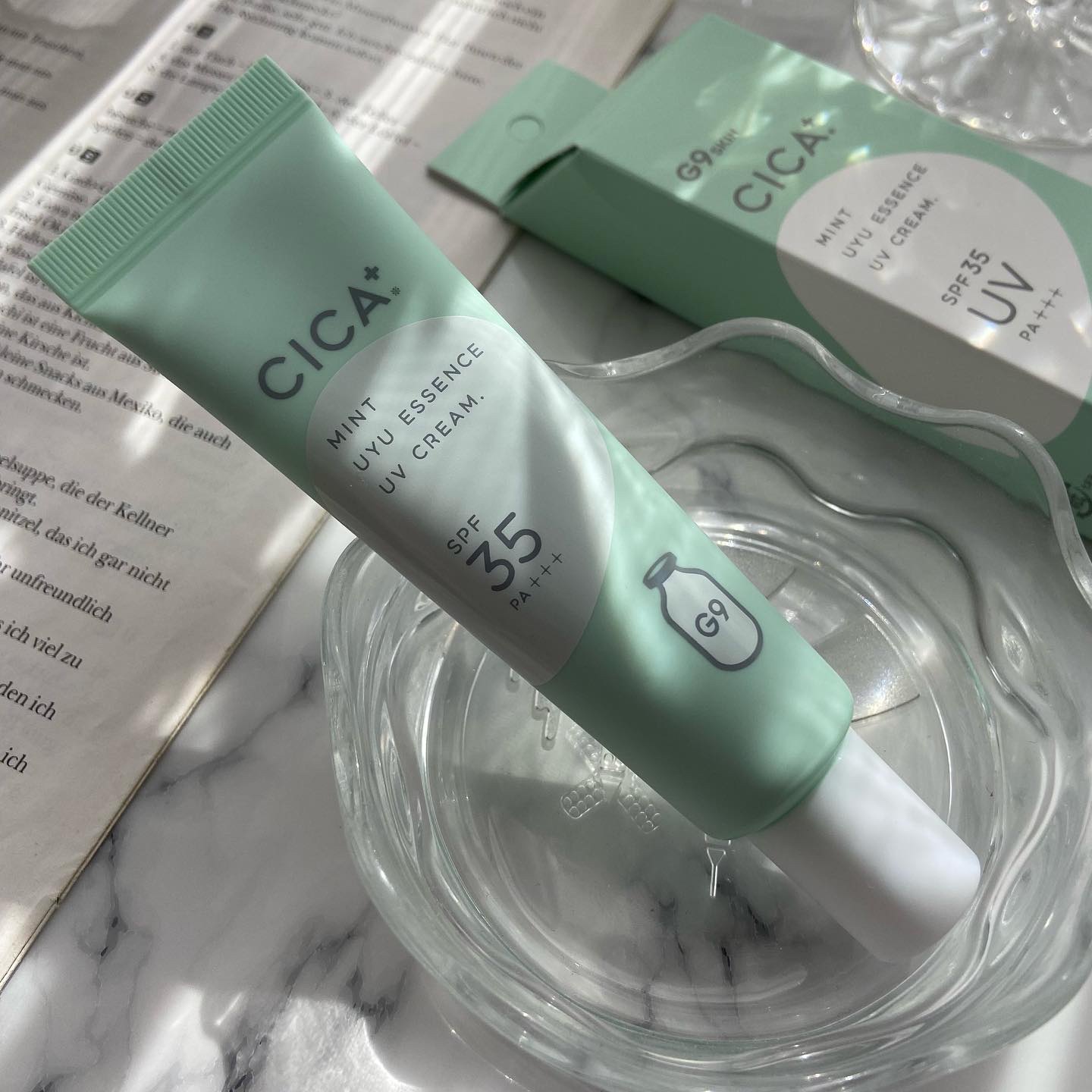 ウユエッセンス UVクリーム/G9SKIN/日焼け止めクリームを使ったクチコミ（3枚目）