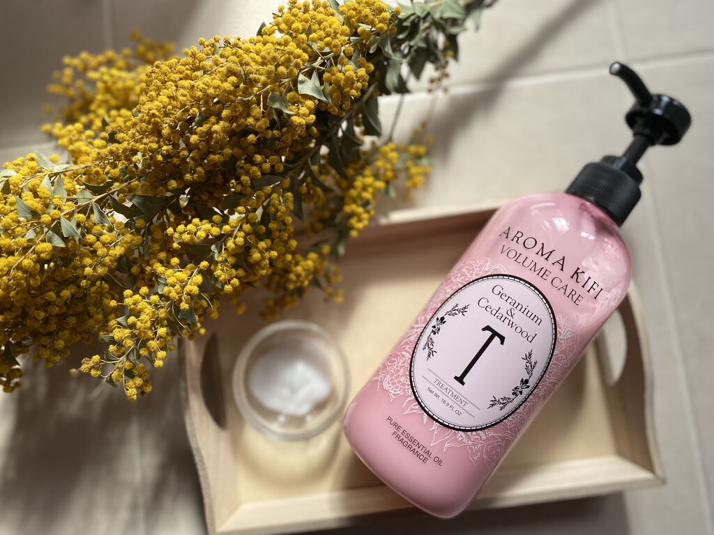 ボリュームケアシャンプー／トリートメント/AROMA KIFI/シャンプー・コンディショナーを使ったクチコミ（1枚目）