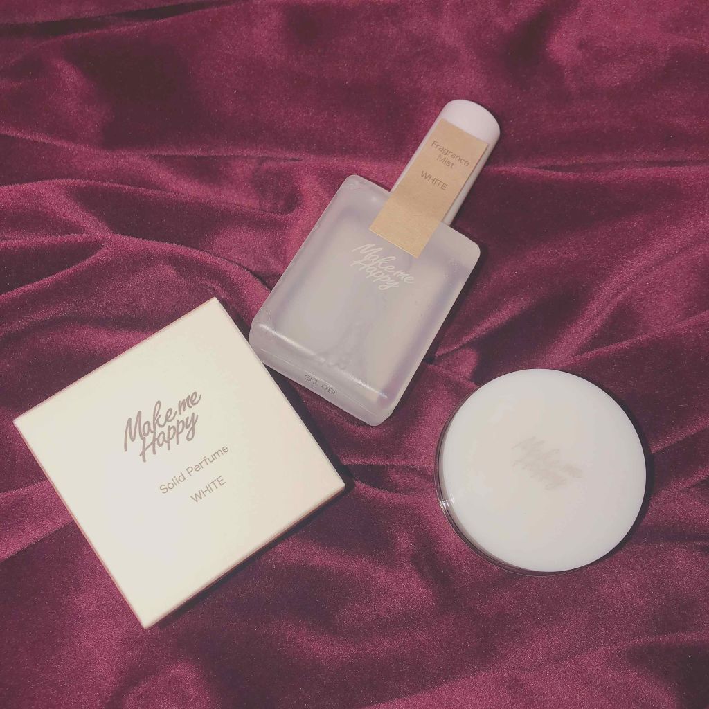 メイクミーハッピー フレグランスミスト ホワイト/キャンメイク/香水(レディース)を使ったクチコミ（2枚目）