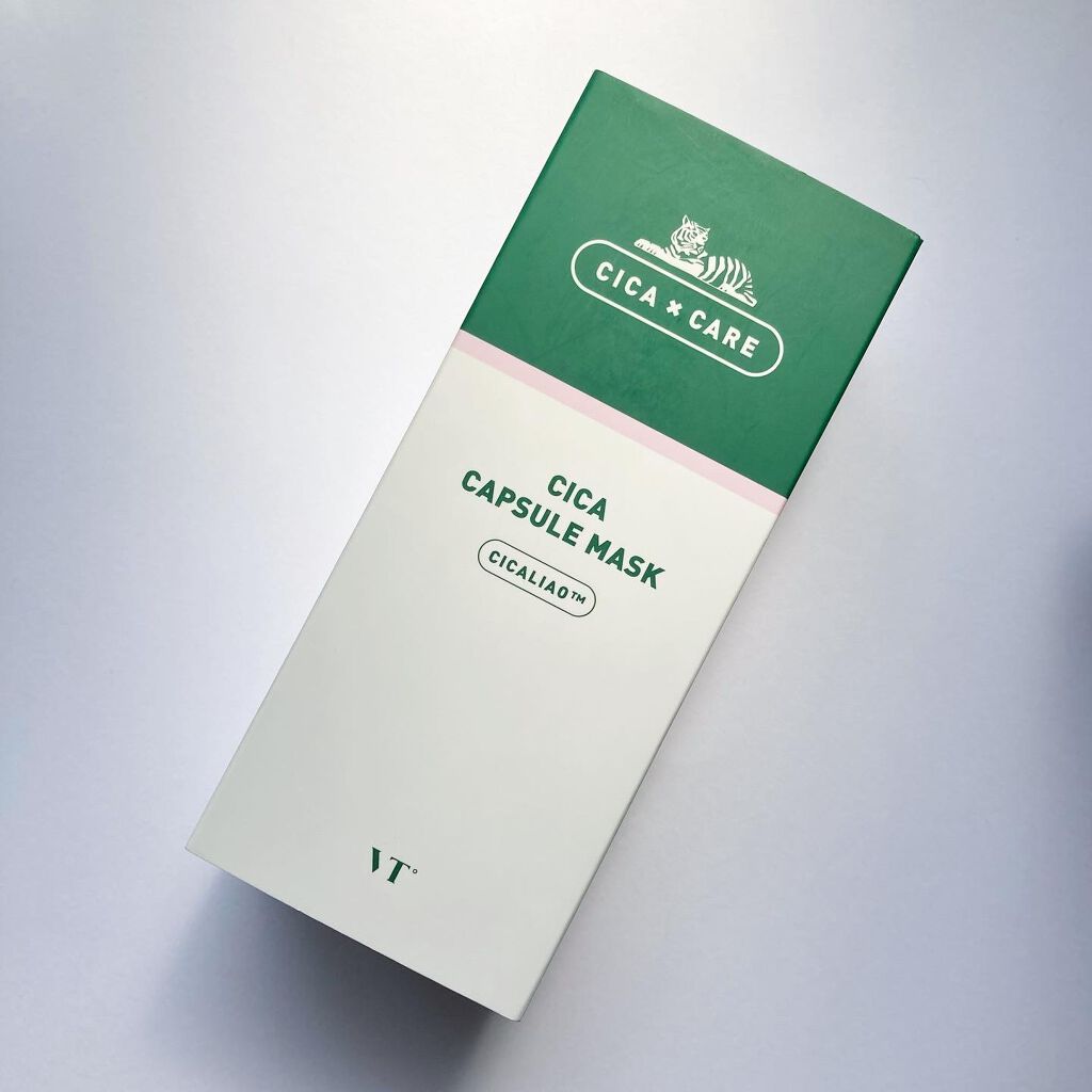 CICA カプセルマスク/VT/洗い流すパック・マスクを使ったクチコミ（1枚目）