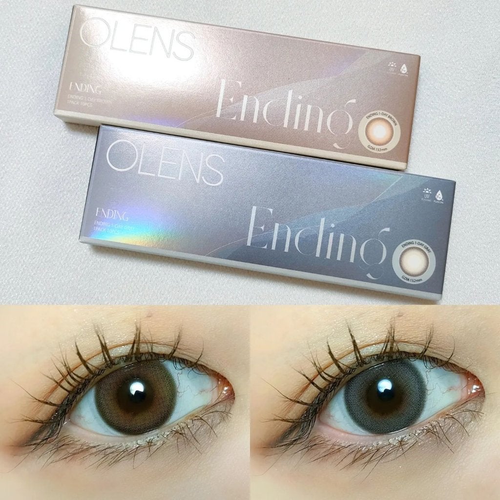 Ending 1day/OLENS/ワンデー(1DAY)カラコンを使ったクチコミ(1枚目)
