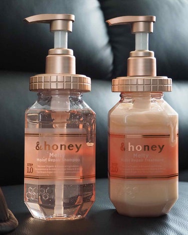 &honey Melty モイストリペア シャンプー1.0／モイストリペア ヘアトリートメント2.0/&honey/シャンプー・コンディショナーを使ったクチコミ（1枚目）