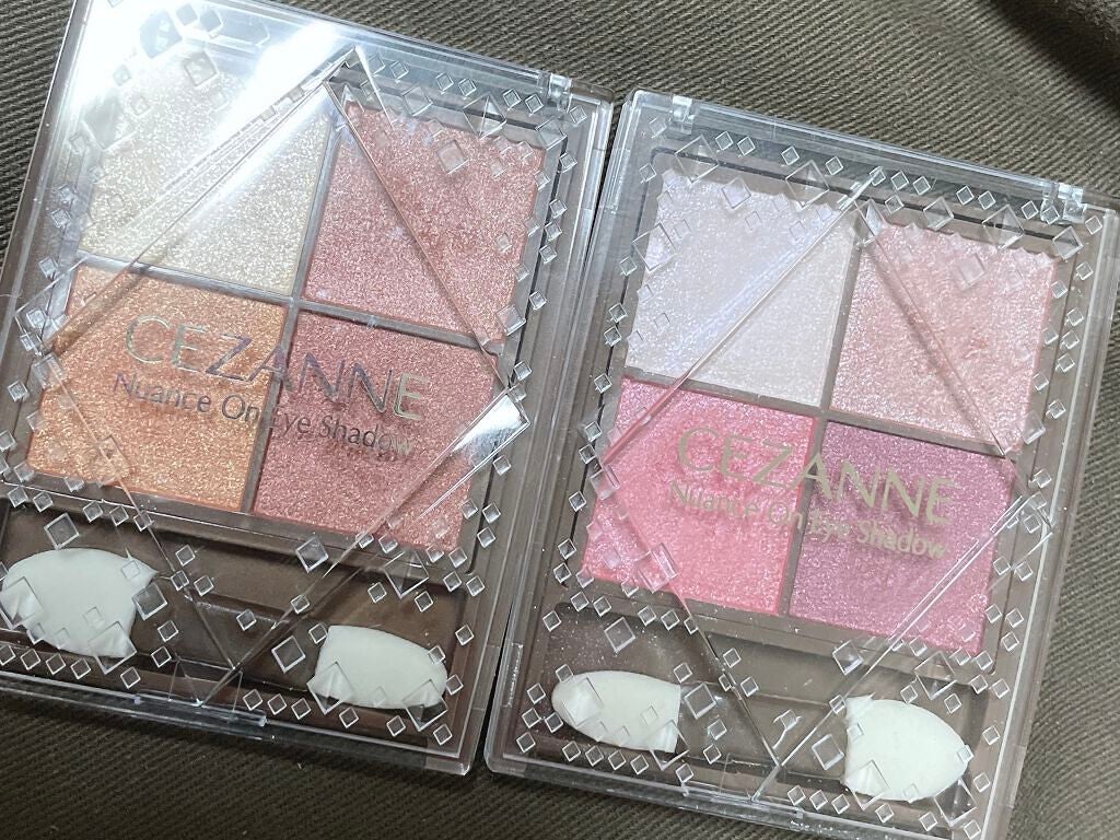 トーンアップアイシャドウ/CEZANNE/アイシャドウパレットを使ったクチコミ(4枚目)
