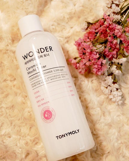 Wonder Ceramide Mochi Toner(トニーモリーワンダーCモチトナー)/TONYMOLY/化粧水を使ったクチコミ(1枚目)