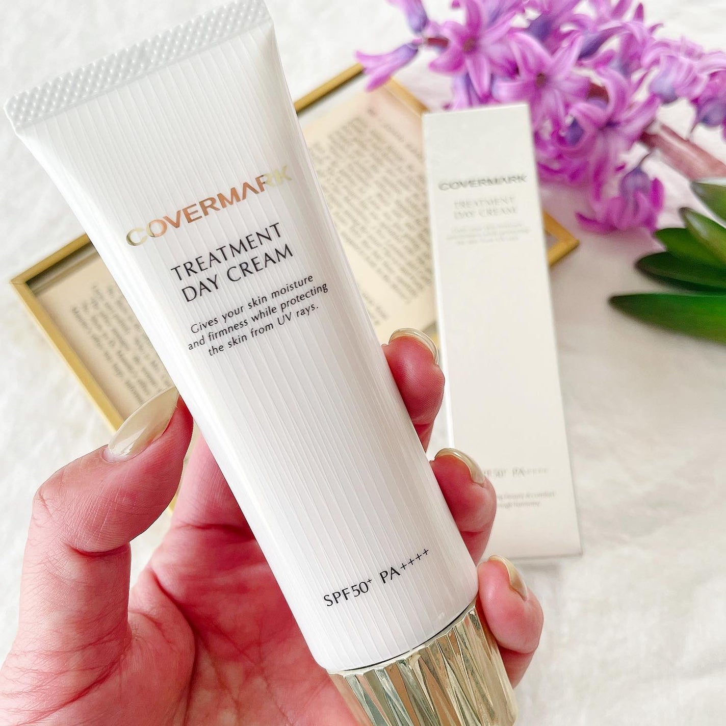 トリートメント デイ クリーム/COVERMARK/日焼け止めクリームを使ったクチコミ(2枚目)