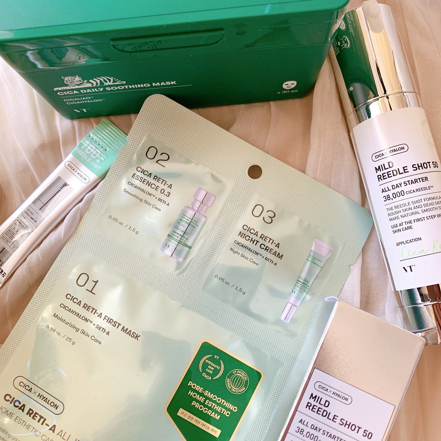 CICA デイリースージングマスク/VT/シートマスク・パックを使ったクチコミ(1枚目)