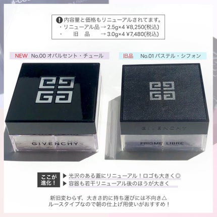 プリズム・リーブル/GIVENCHY/ルースパウダーを使ったクチコミ(7枚目)