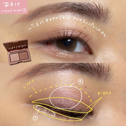 ラグトーマス・キット/RICAFROSH/アイシャドウパレットを使ったクチコミ(10枚目)